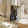 Tableau street art le penseur portrait 2 3 3.webp