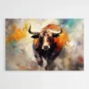 Tableau taureau moderne 1.webp