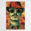 Tableau vintage homme avec un cigare 1.webp