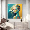 Tableau visage femme carre 3.webp