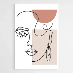 Tableau visage minimaliste 1.webp
