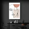 Tableau visage minimaliste portrait 2 3 3.webp