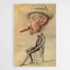 caricature d un homme avec un gros cigare monet 1.webp