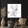 dessin tete de cerf geometrique carre 4.webp