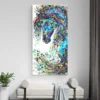 peinture cheval abstrait portrait 1 2 2.webp