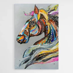 peinture cheval multicolore 1.webp