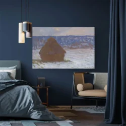 pile de ble effet neige jour couvert monet paysage 3 2 4.webp