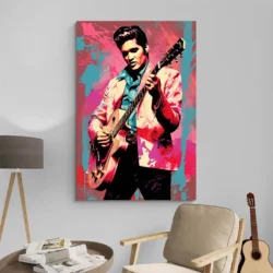 tableau Elvis Presley portrait 2 3 3.webp