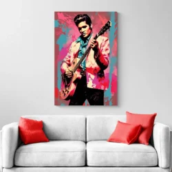 tableau Elvis Presley portrait 2 3 4.webp