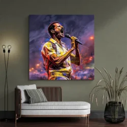 tableau Freddie Mercury carre 2.webp