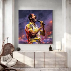 tableau Freddie Mercury carre 3.webp