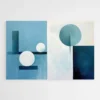 tableau abstrait bleu et blanc 1.webp
