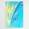 tableau abstrait bleu et or 1.webp