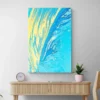 tableau abstrait bleu et or portrait 2 3 4.webp