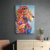 tableau abstrait lion portrait 2 3 4.webp
