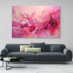 tableau abstrait rose paysage 3 2 4.webp