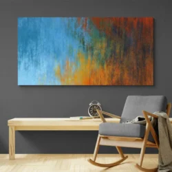tableau abstrait rouge et bleu paysage 2 1 3.webp
