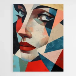 tableau abstrait visage cubisme 1.webp