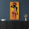 tableau africain orange portrait 1 2 4.webp