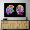 tableau animaux pop art paysage 3 2 2.webp