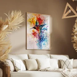 tableau aquarelle colibri portrait 2 3 3.webp