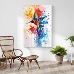 tableau aquarelle colibri portrait 2 3 4.webp