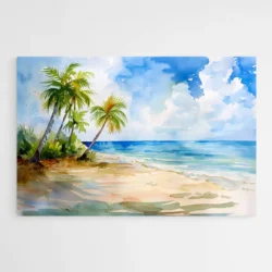 tableau aquarelle plage 1.webp