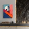 tableau architecture rouge et bleu portrait 2 3 3.webp