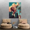 tableau barack obama portrait 3 4 2.webp