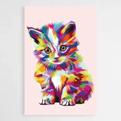 tableau bebe chat 1.webp