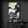 tableau bleu et or portrait 2 3 3.webp