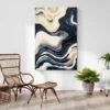 tableau bleu et or portrait 2 3 4.webp