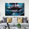 tableau bouche street art paysage 3 2 2.webp