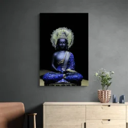 tableau bouddha bleu portrait 2 3 3.webp