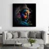 tableau bouddha colore carre 3.webp