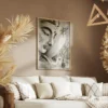 tableau bouddha gris portrait 2 3 4.webp