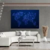 tableau carte du monde moderne paysage 3 2 4.webp