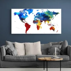 tableau carte du monde multicolore paysage 2 1 2.webp