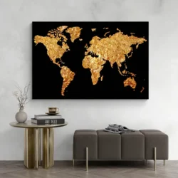 tableau carte du monde noir et or paysage 3 2 2.webp