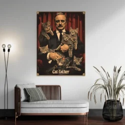 tableau cat father portrait 3 4 2.webp
