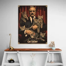 tableau cat father portrait 3 4 3.webp