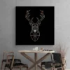 tableau cerf fond noir carre 3.webp