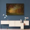 tableau cerf foret paysage 3 2 3.webp