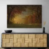 tableau cerf foret paysage 3 2 4.webp