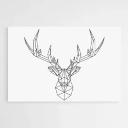 tableau cerf origami 1.webp