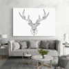 tableau cerf origami paysage 3 2 4.webp