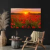 tableau champs de coquelicots paysage 3 2 4.webp
