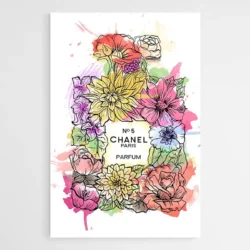 tableau chanel rose 1.webp