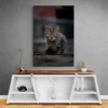 tableau chat gris portrait 2 3 4.webp