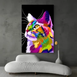 tableau chat pop art portrait 2 3 3.webp